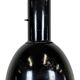 Rusty Industrial Bauhaus Black Enamel Pendant Lamp, 1930s