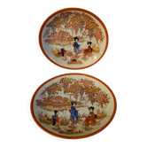 2 petites assiettes décoratives Made in Japan