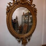 very large mirror Louis XVI of the nineteenth 100x160cm