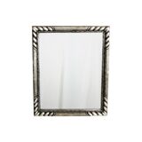 Miroir vintage avec cadre en bois 58x47cm