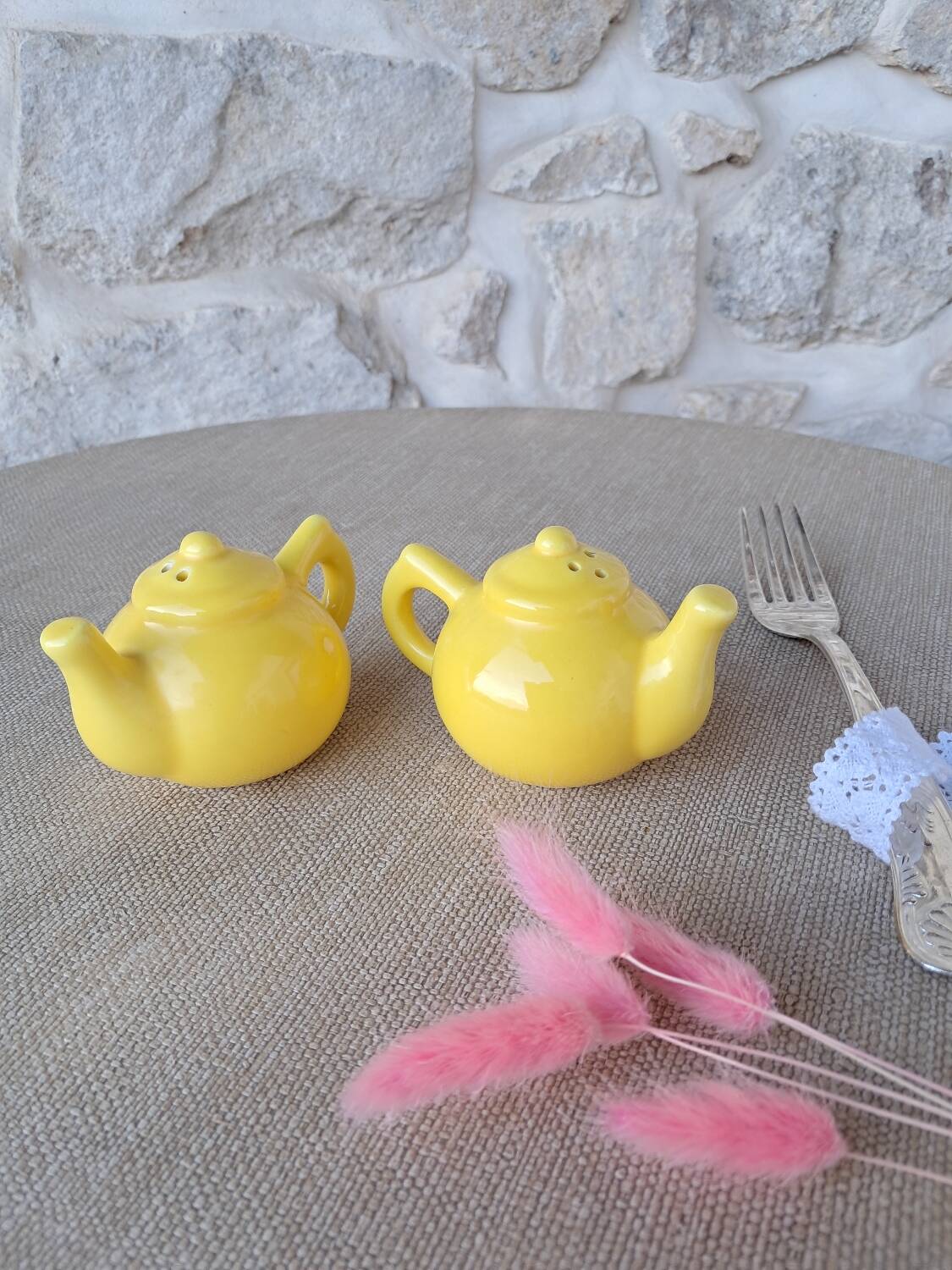 Vintage salt and pepper shakers