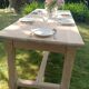 Renovated solid oak farmhouse table