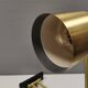 Horisont wall lamps in brass, designed by Jo Hammerborg in 1969, for Danish Fog&Mørup.