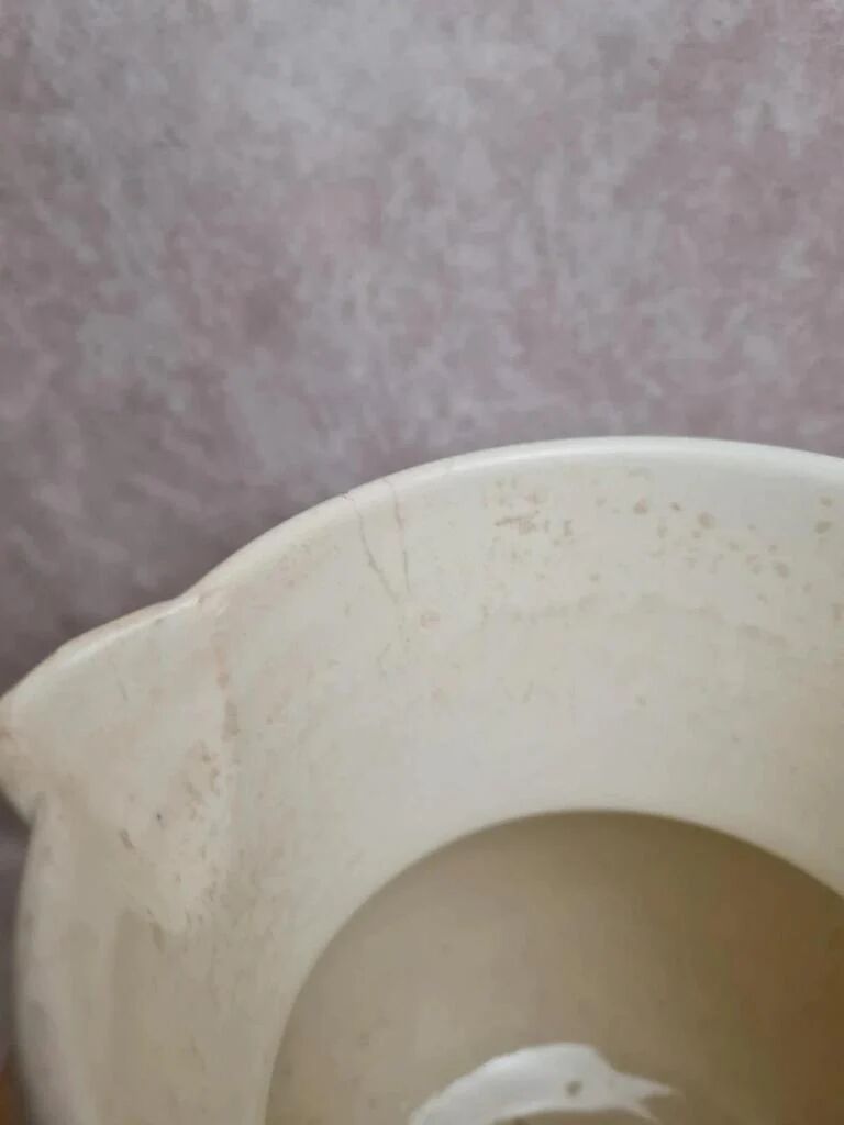 Antique pitcher Jules Vieillard Bordeaux – Chardon model – Ironstone