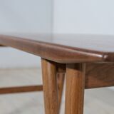 Table basse danoise en teck du milieu du siècle, années 1960