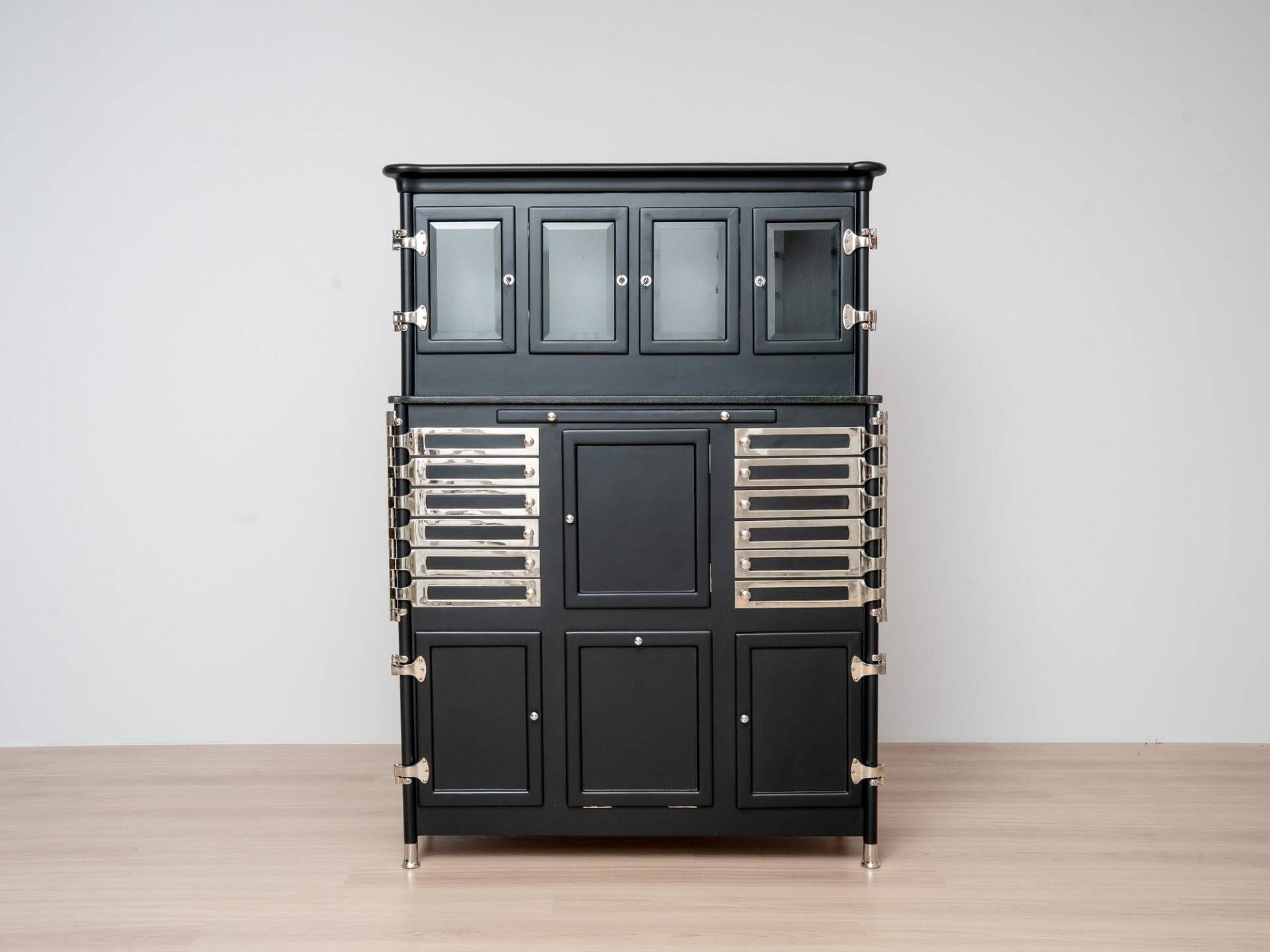 German Dental Instrument Cabinet by Arnold Biber, Pforzheim, Circa 1920