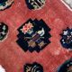 Antique 1920s Chinese Art Deco rug 68cm x 121cm - 1C1265