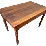 19th century oak bistro table