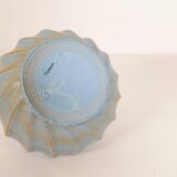 Paire de vases en céramique "Turkos" de style milieu du siècle, Ewald Dahlskog, Bo Fajans, Suède