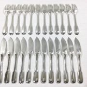 12 fish cutlery, boulenger