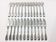 12 fish cutlery, boulenger