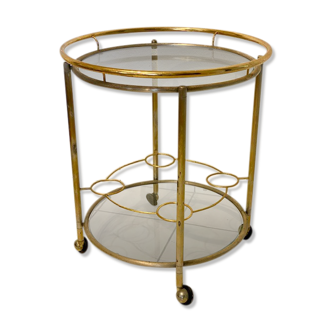 Round rolling table