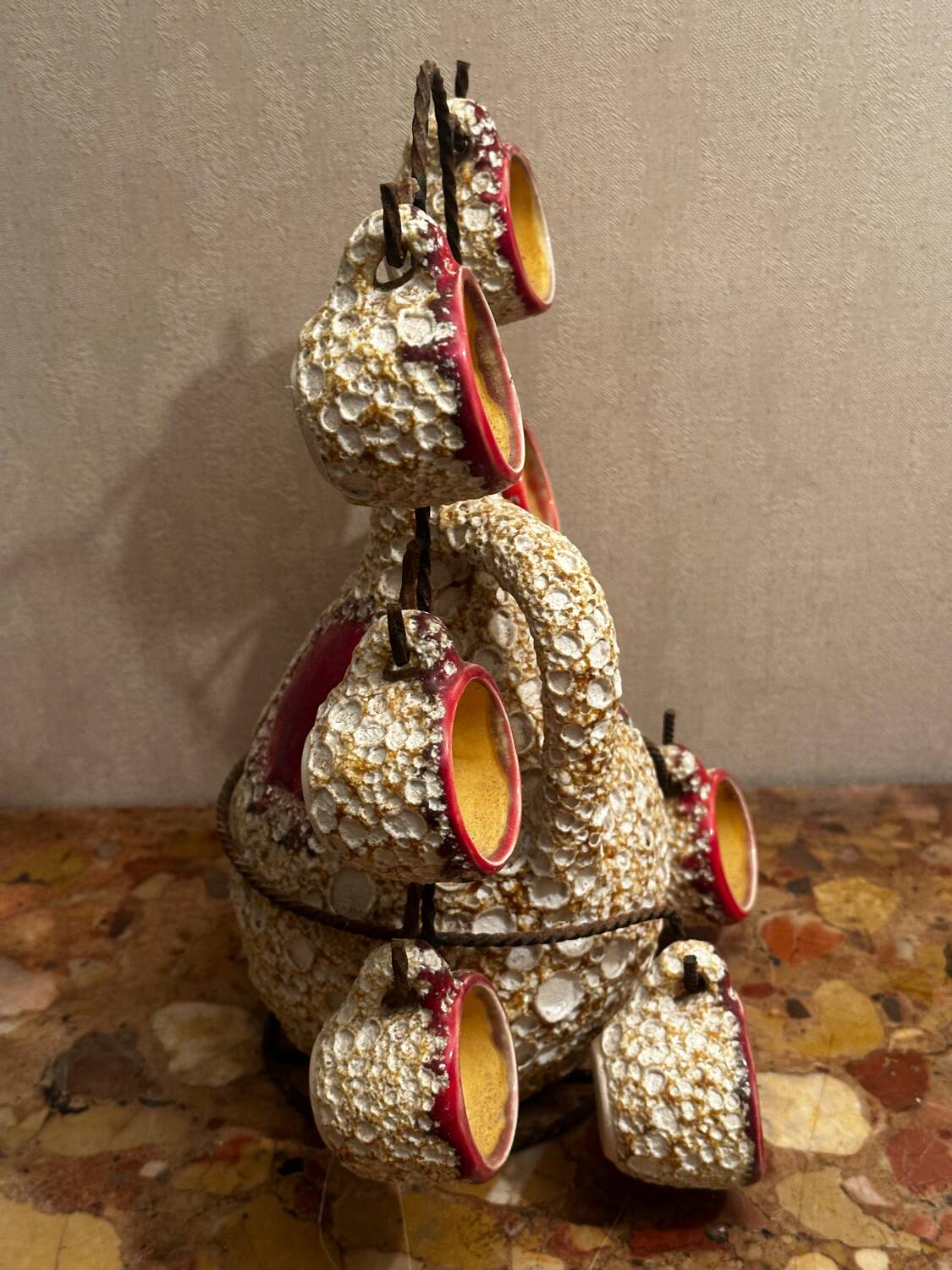 Liqueur carafe Foam of the Seas - Vallauris / Vintage