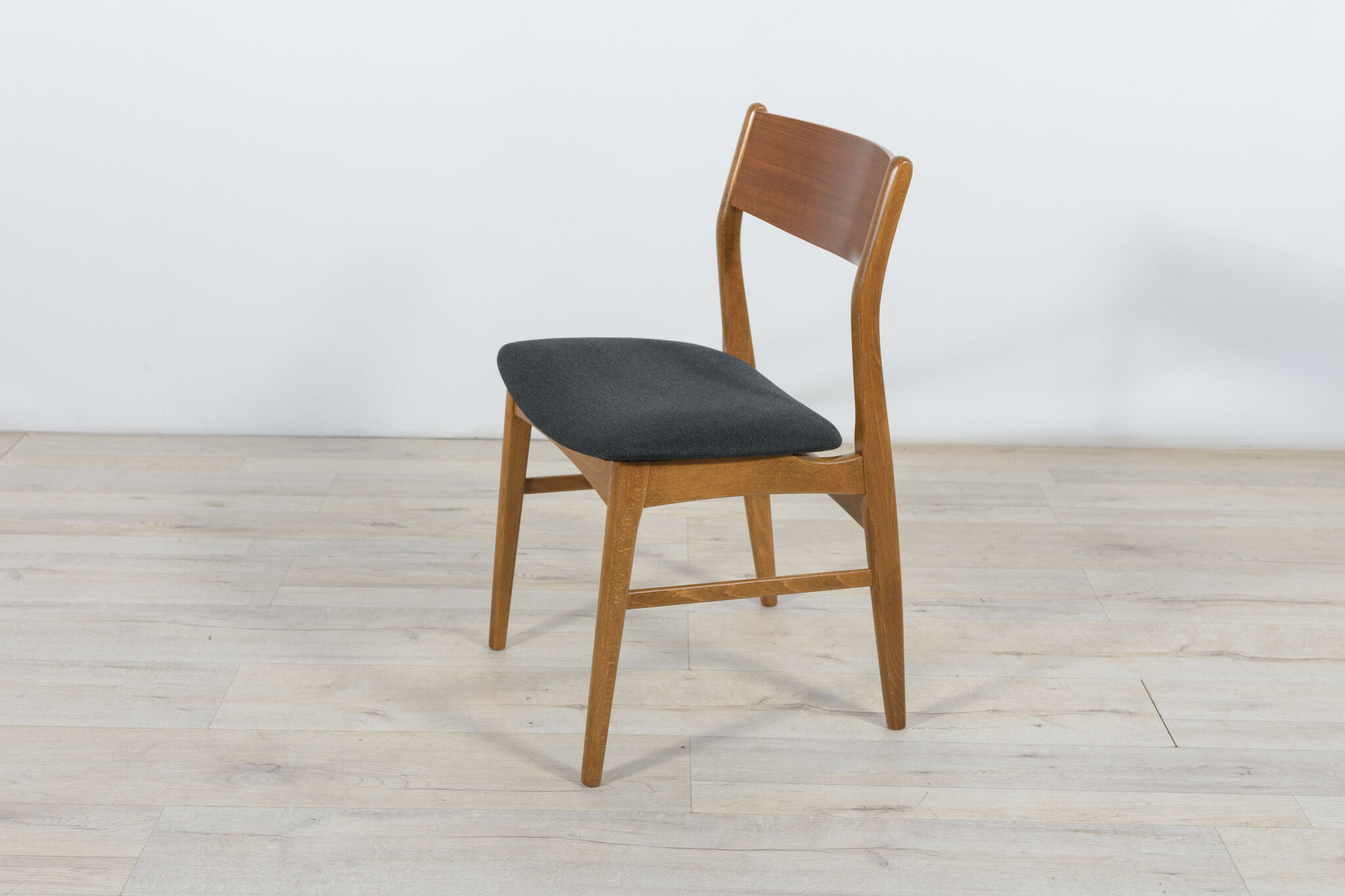 Mid-century teak dining chairs, 1960s, set of 4