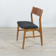 Mid-century teak dining chairs, 1960s, set of 4