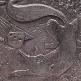 Fireplace plate "The Crow and the Fox"