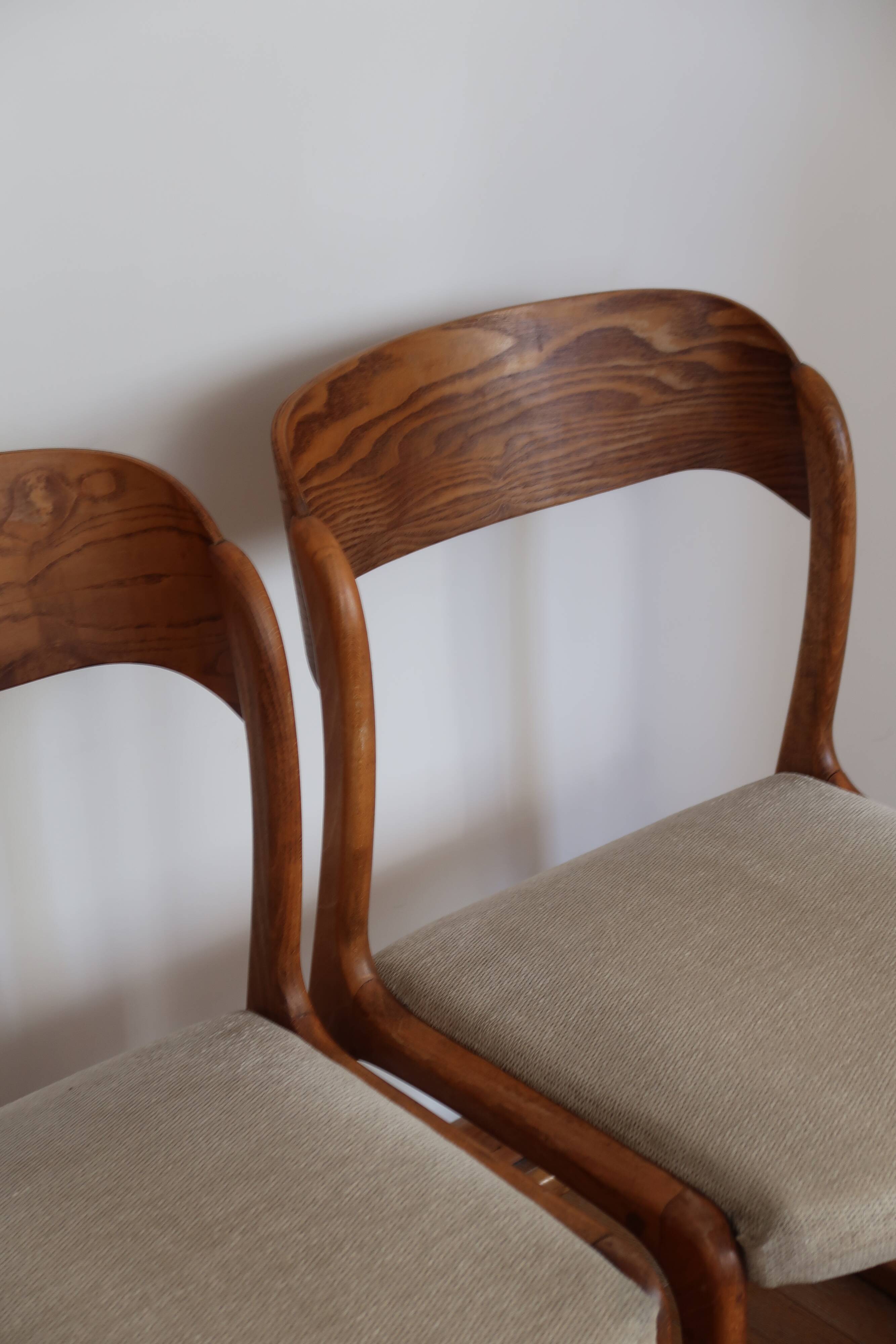 4 chairs "Sled" Baumann