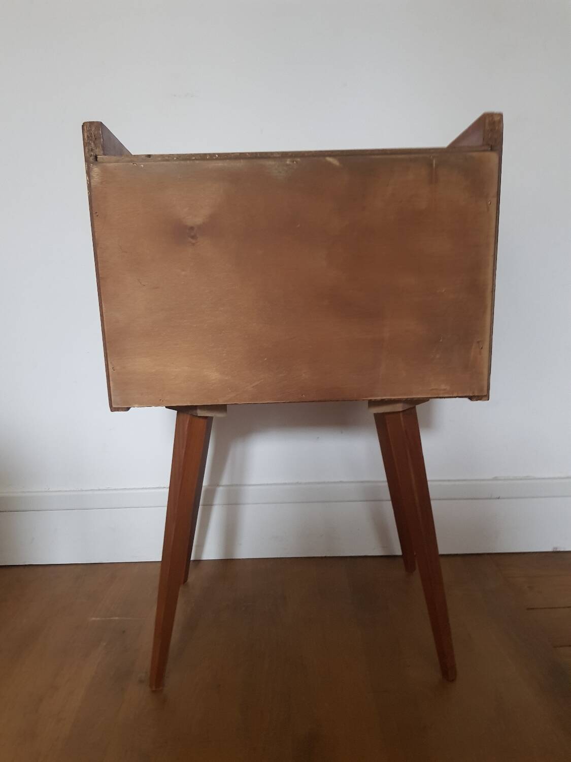 Vintage teak bedside table