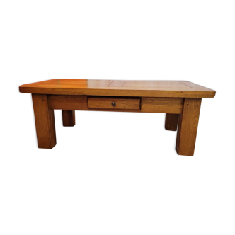 Solid elm coffee table