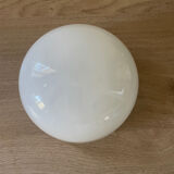 Vintage opaline glass ceiling light