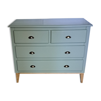 Commode scandinave vert forêt