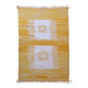 Yellow Kilim Rug - 10.2 x 6.4 ft