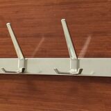 Vintage aluminum coat rack
