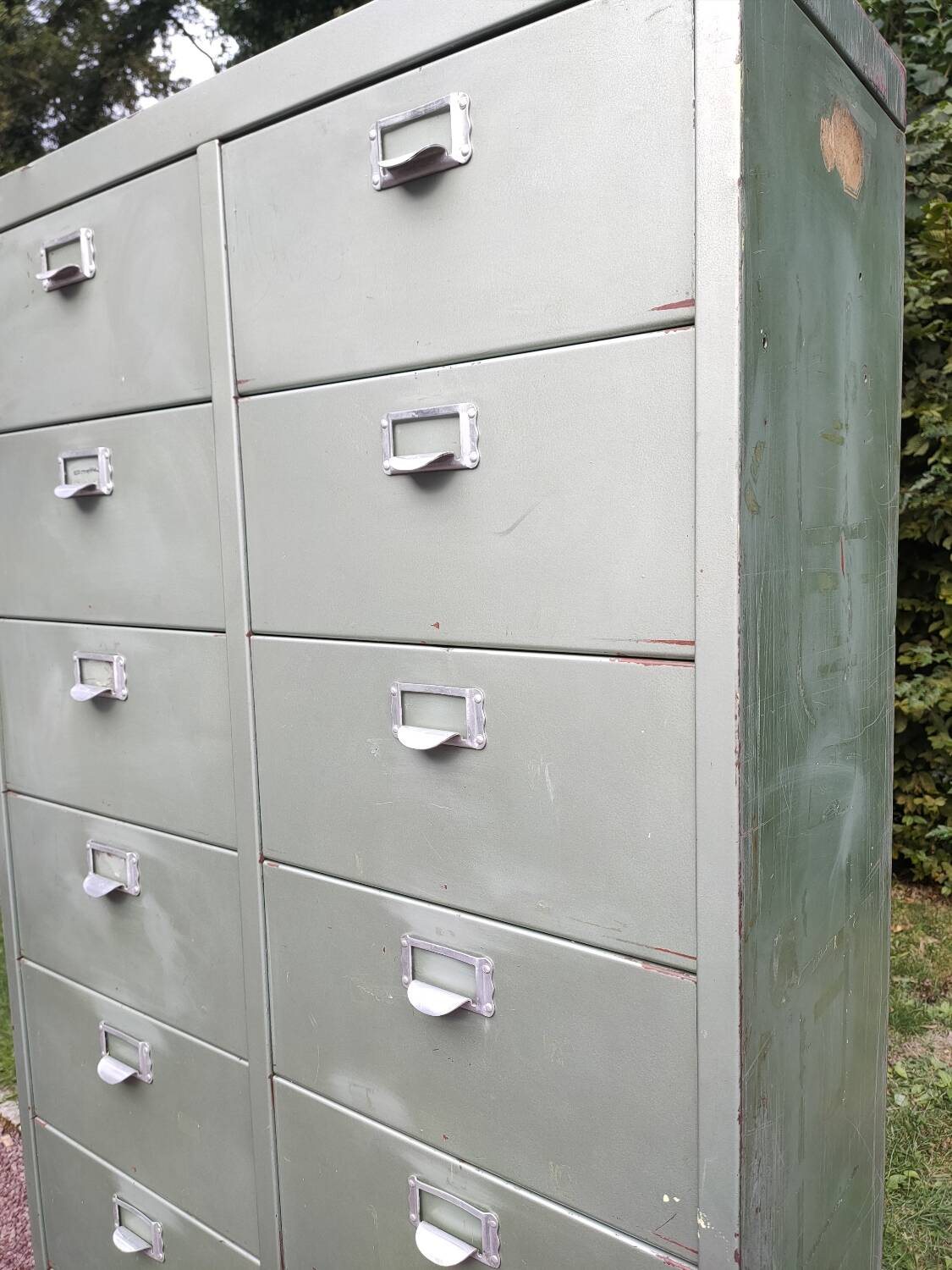 Large Atal metal filing cabinet with flaps