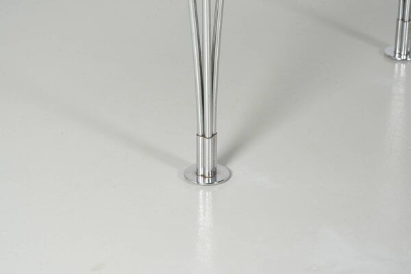 Table de Piet Hein SuperEllipse ed. Fritz Hansen circa 1980