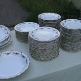 Porcelain service limoges