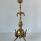 Pair of neoclassical style candlesticks in gilded bronze in the taste of Barbedienne