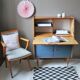 Meuble 'secrétaire-bureau' vintage