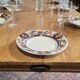 Large authentic farmhouse table made of solid French oak.