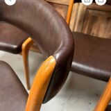 4 Baumann gondola chairs