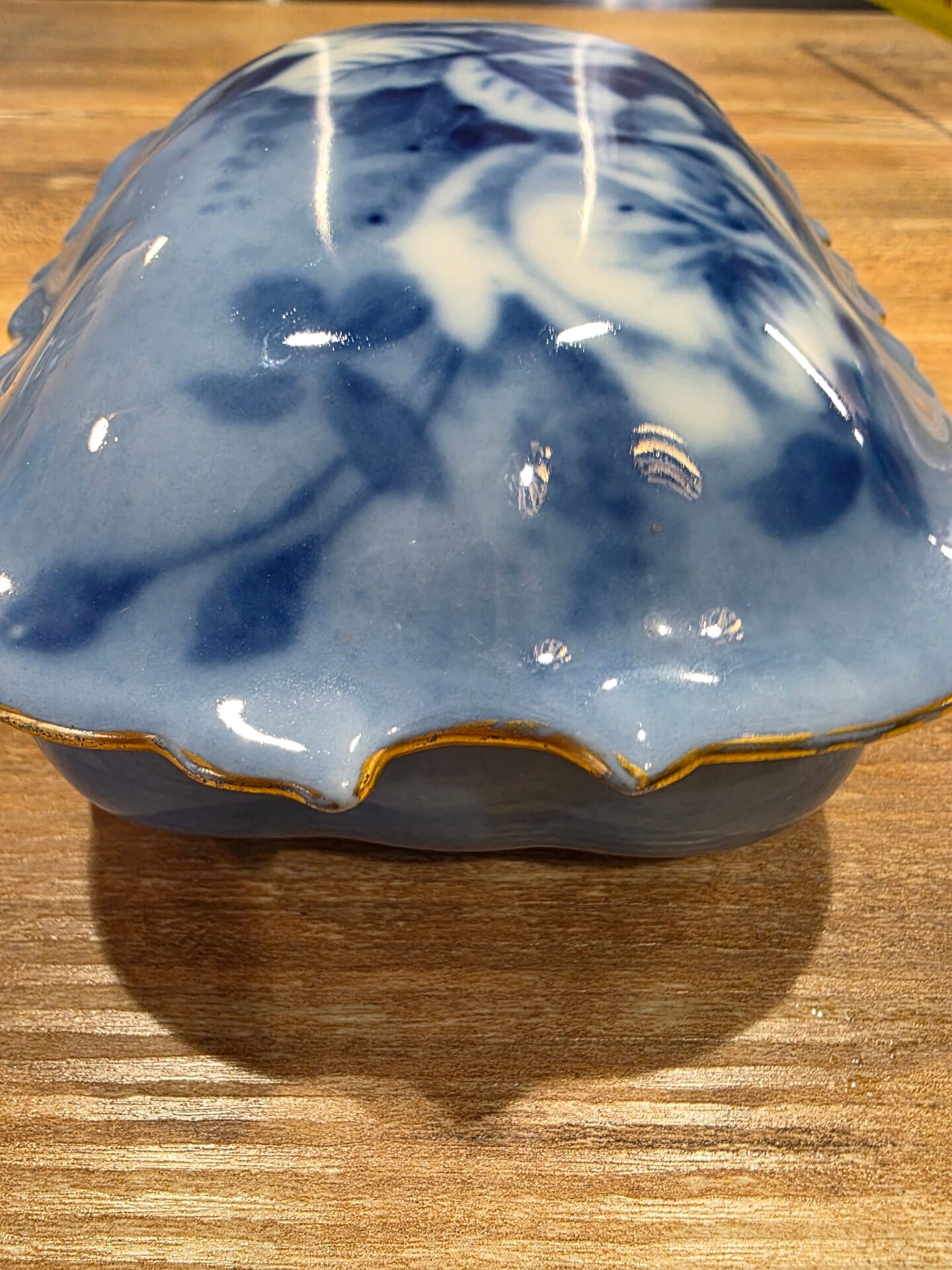 Jewellery box / Antique Limoges porcelain box "Pallas"