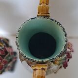 Pair of slip vases