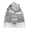 Hoya Japan crystal paperweight Pagoda decor