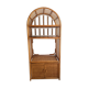 Rattan bookcase