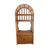 Rattan bookcase