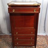Maurice HIRSH for Maison Jansen Louis XVI style mahogany secretary