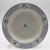 6 Hollow plates stamped "Barton-Made in England"