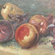 "Still Life with Fruit" oil, signed