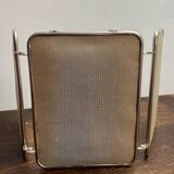 Triptych barber mirror, 1960, houndstooth back