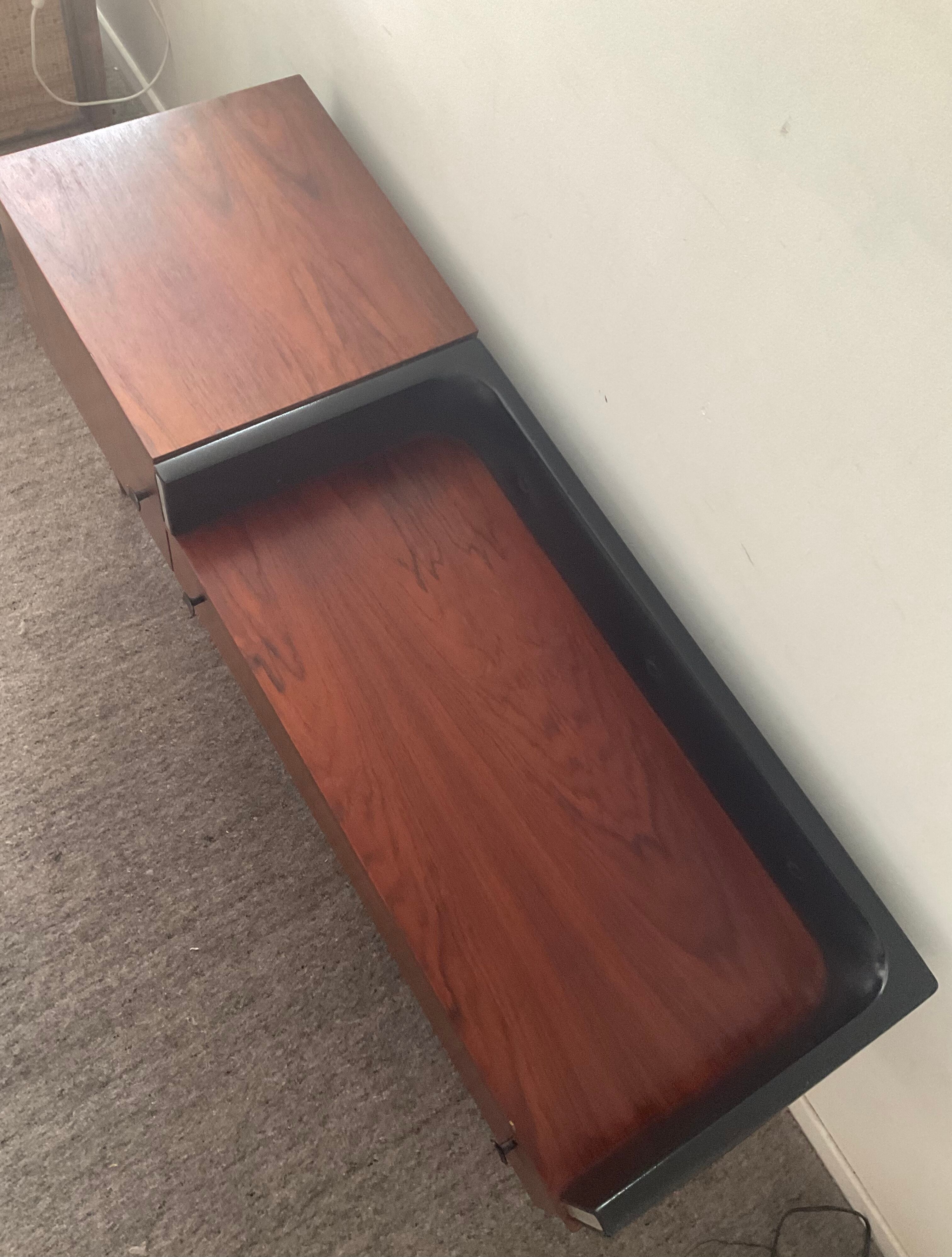 Enfilade teak TV cabinet from the 60s