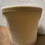 Velvet toadstool armchair