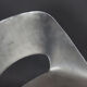 Lot de 4 chaises en aluminium par Pierre Guariche