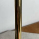 Pair of designer bronze candlesticks