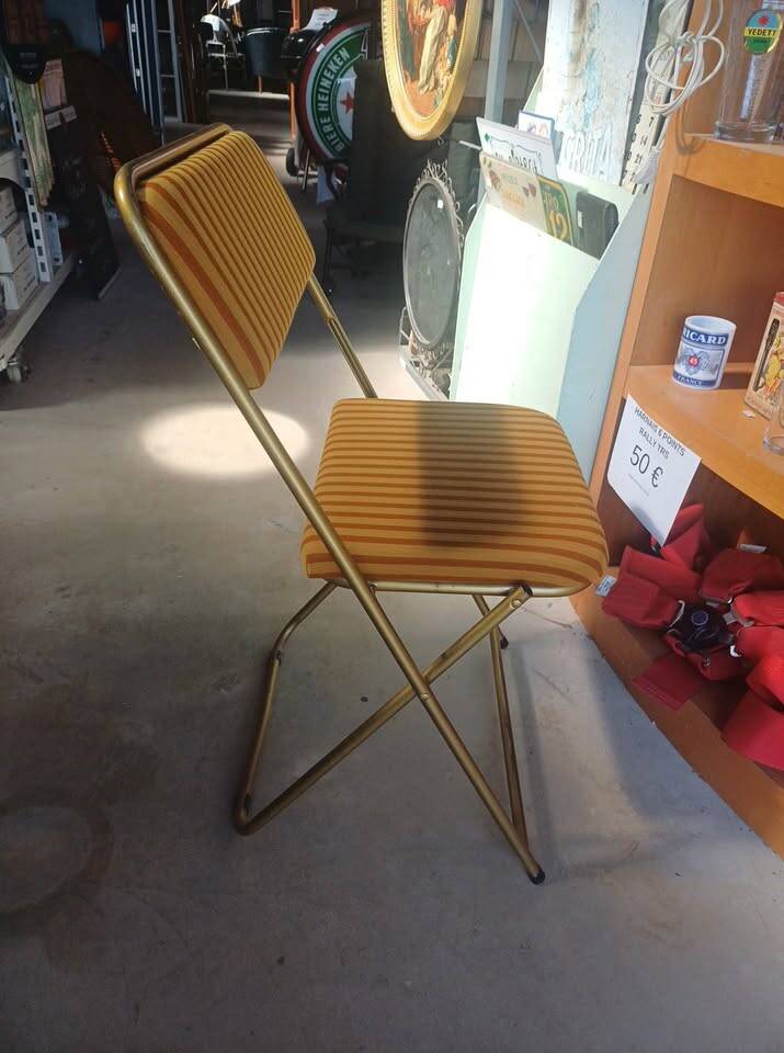Vintage lafuma folding chair