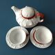 Tea set 2 people Chaumette in vintage ceramic