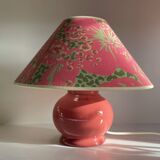 VINTAGE Leopard Ceramic LAMP
